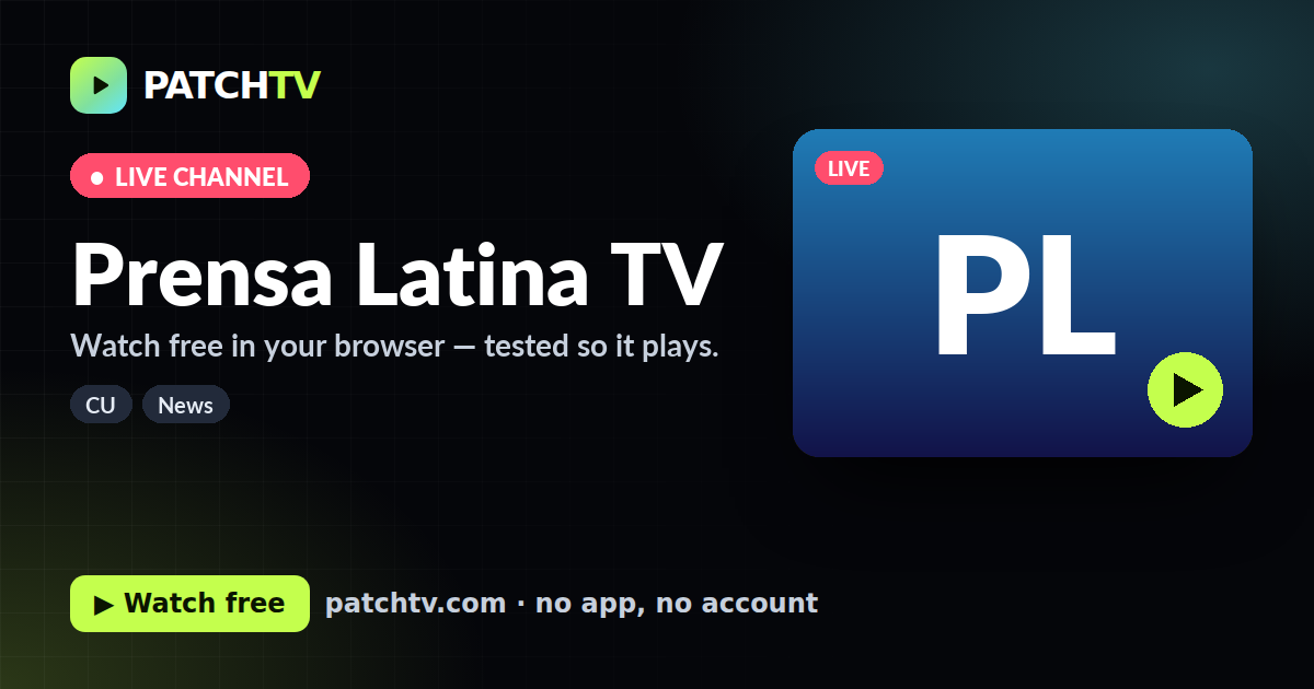 Prensa Latina TV