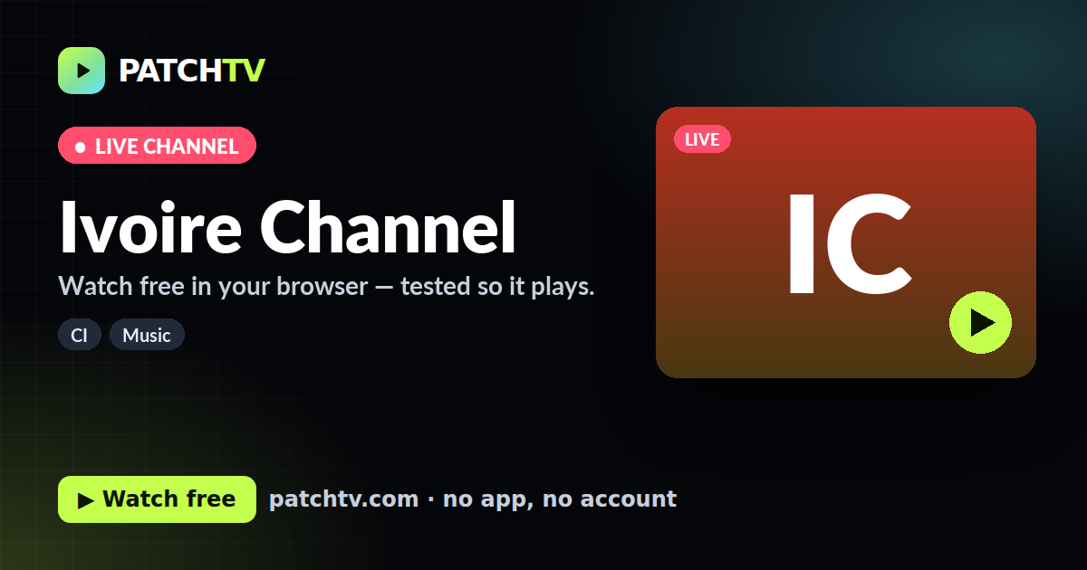 Ivoire Channel