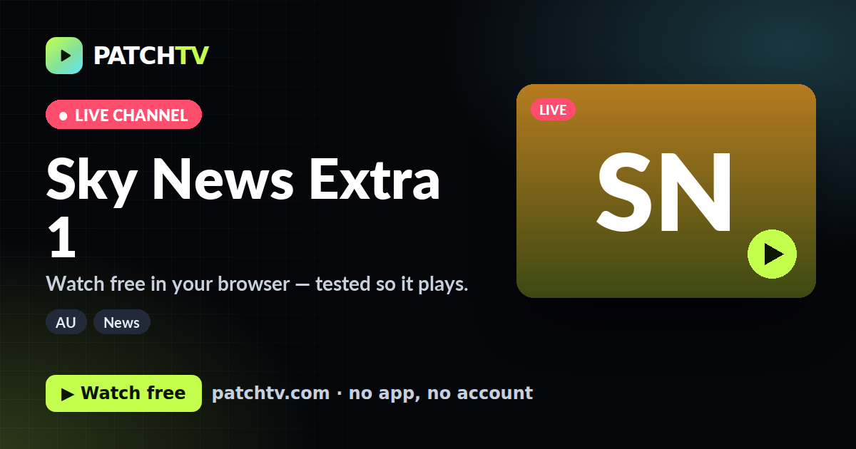 Sky News Extra 1