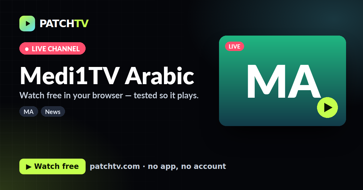 Medi1TV Arabic