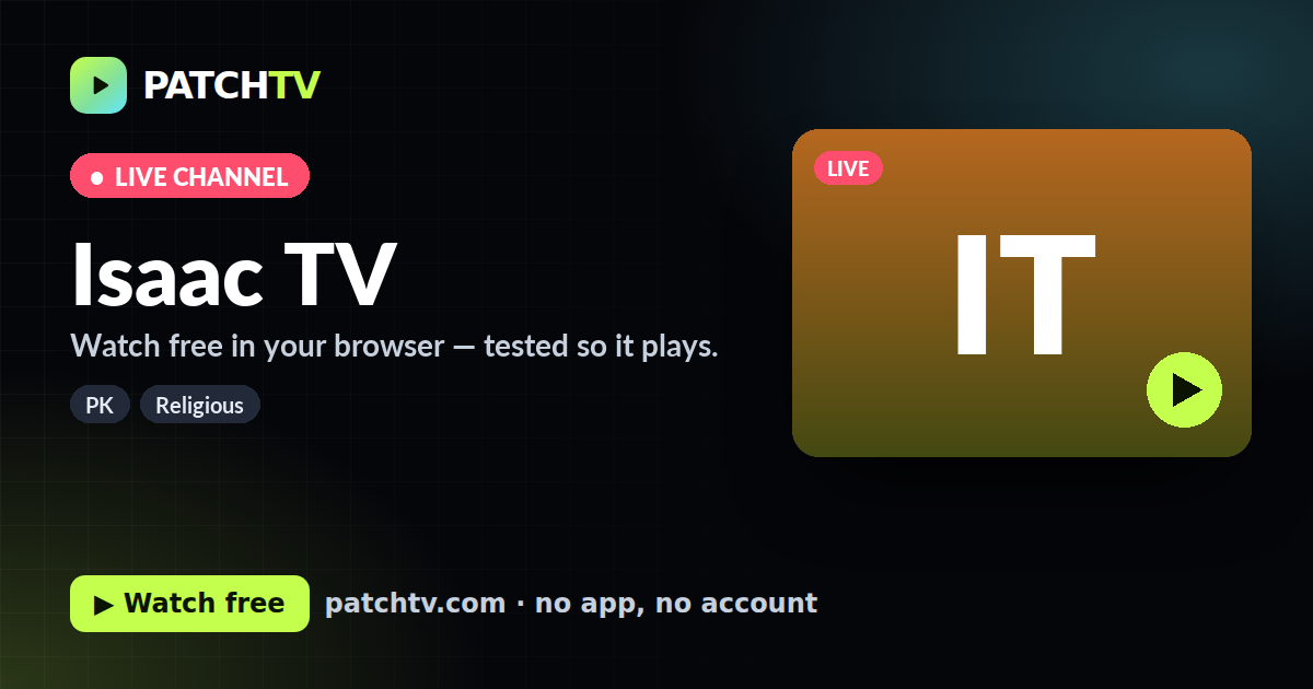 Isaac TV