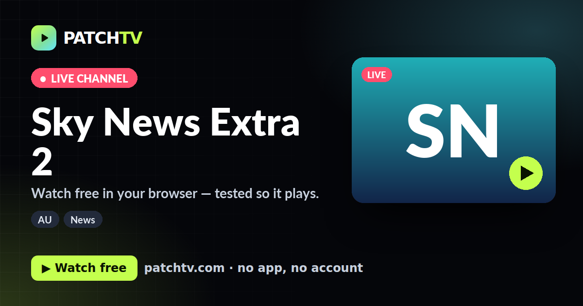 Sky News Extra 2