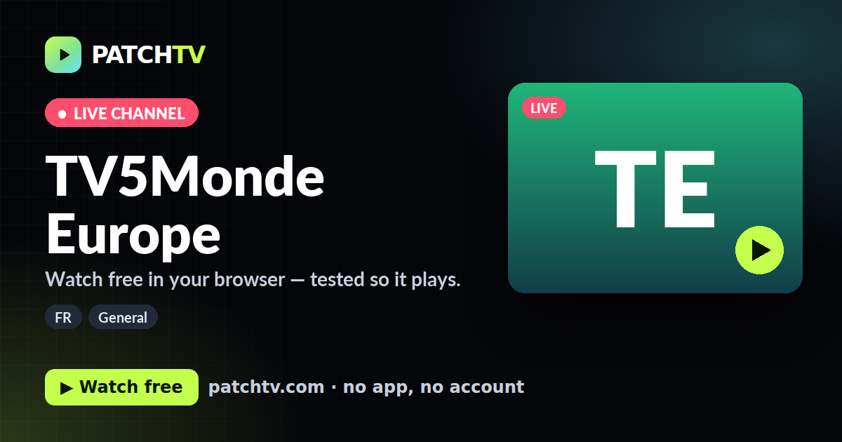 TV5Monde Europe