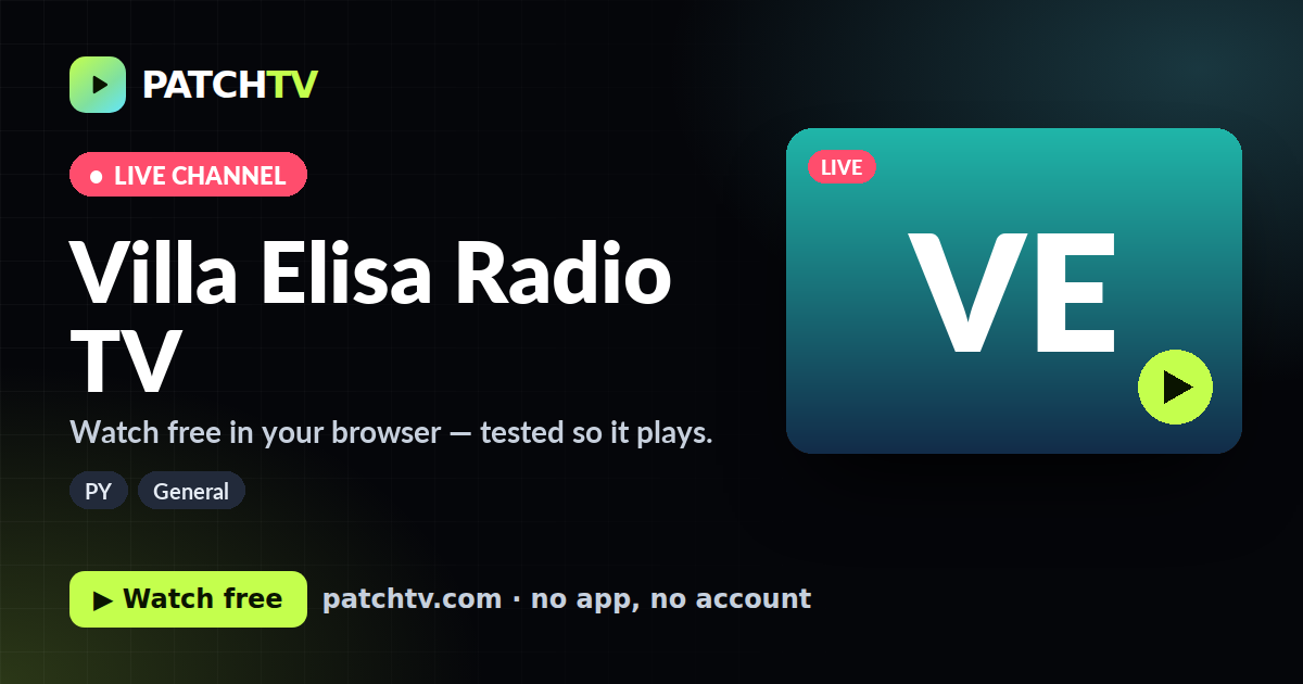 Villa Elisa Radio TV