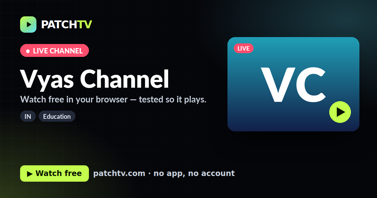 Vyas Channel