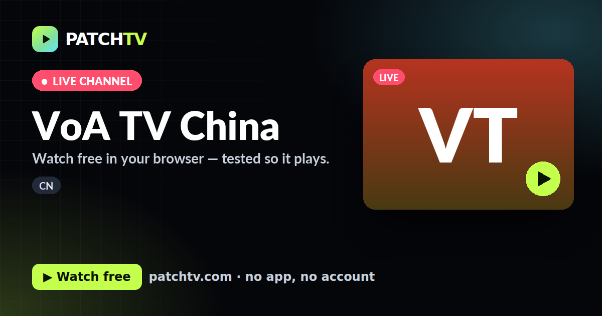 VoA TV China
