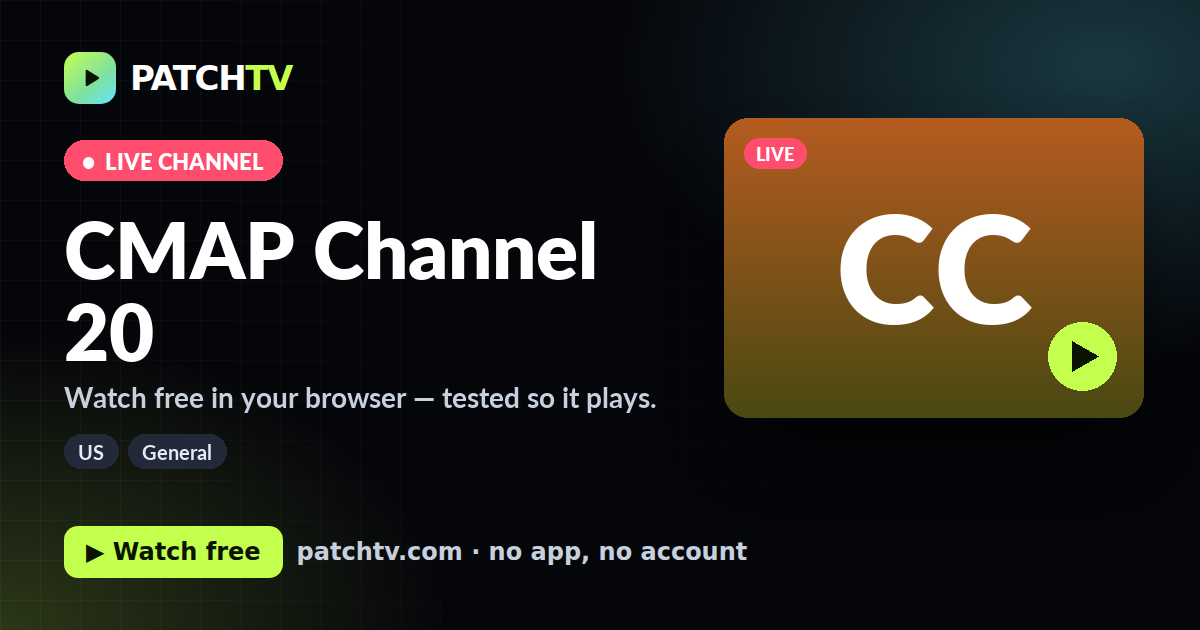 CMAP Channel 20