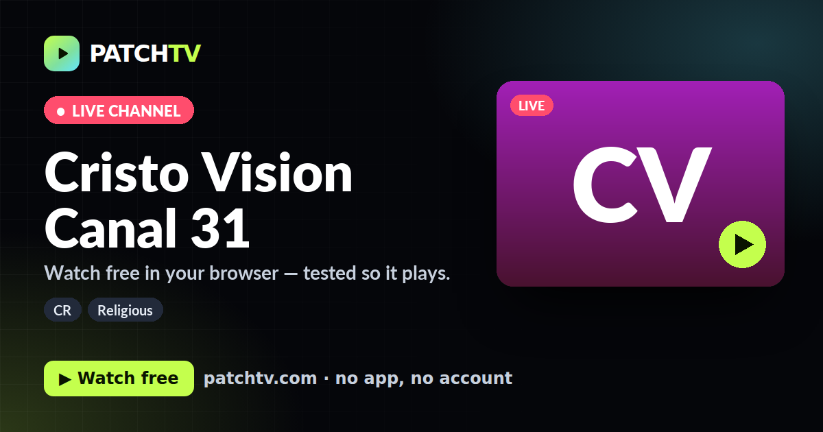 Cristo Vision Canal 31