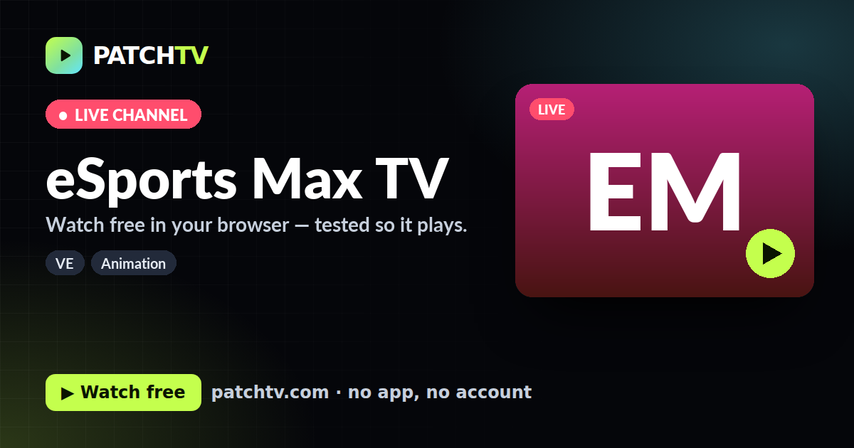 eSports Max TV