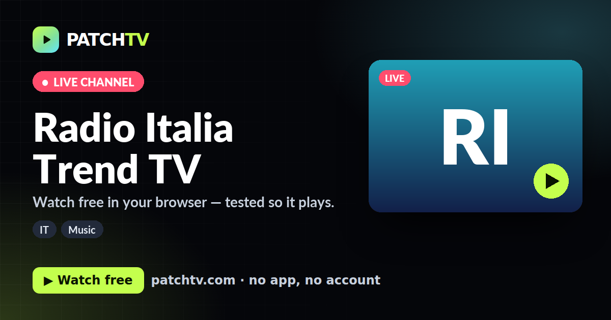 Radio Italia Trend TV