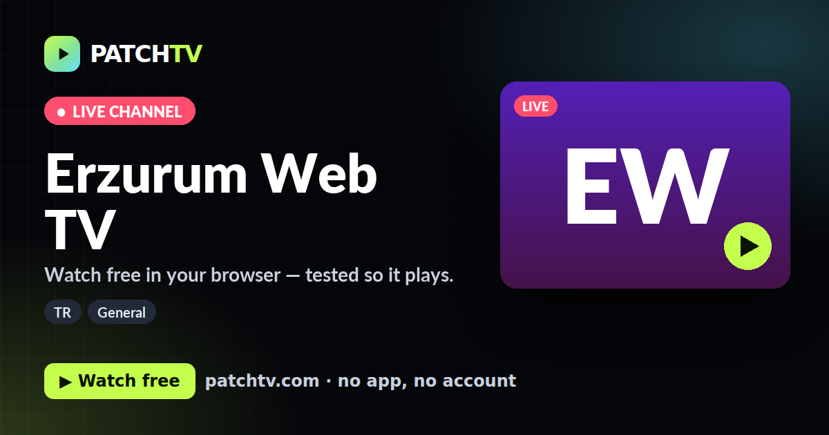 Erzurum Web TV