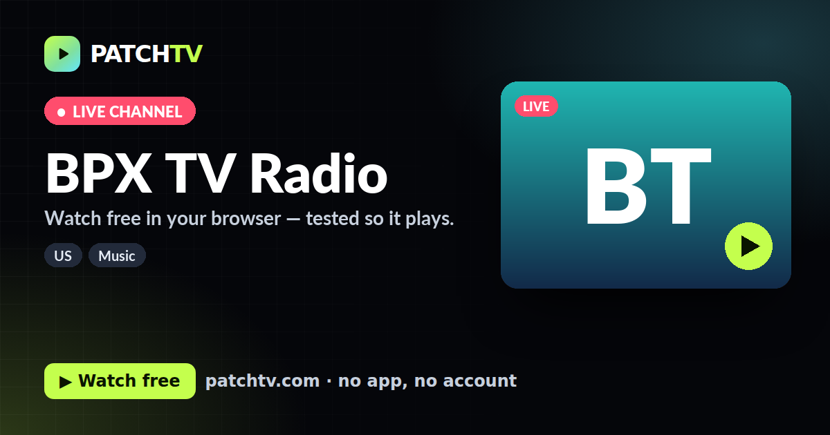 BPX TV Radio