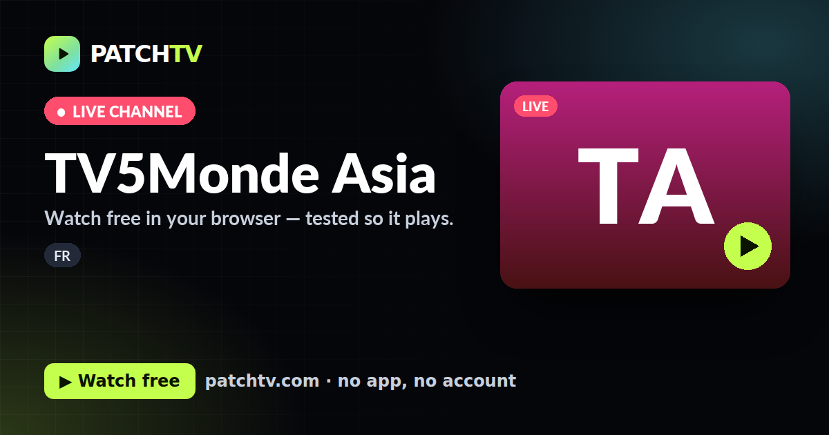 TV5Monde Asia