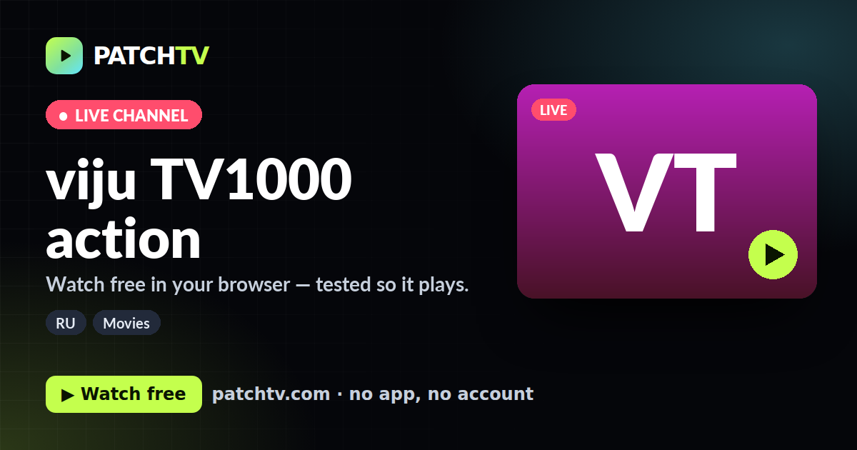 viju TV1000 action