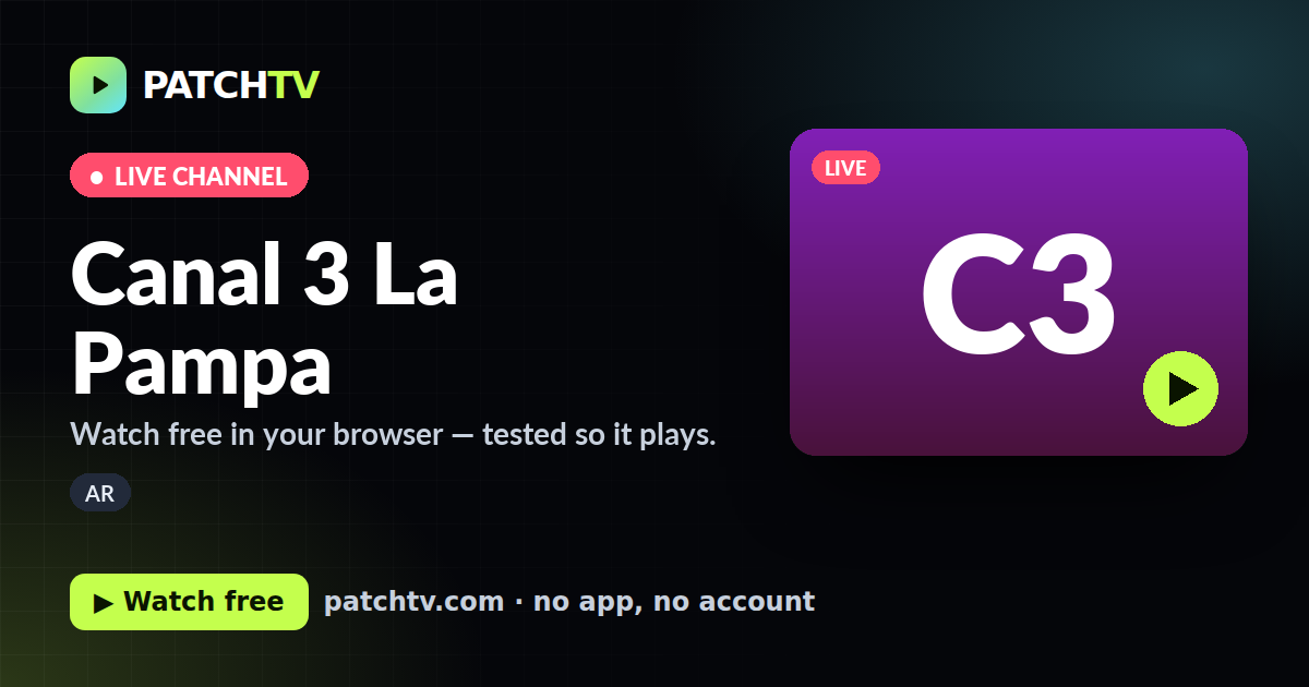 Canal 3 La Pampa