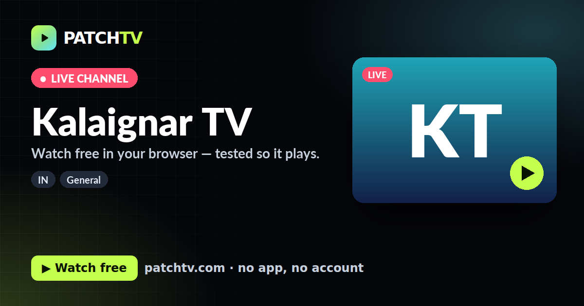Kalaignar TV