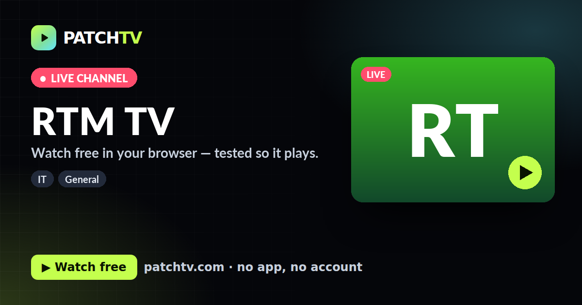RTM TV
