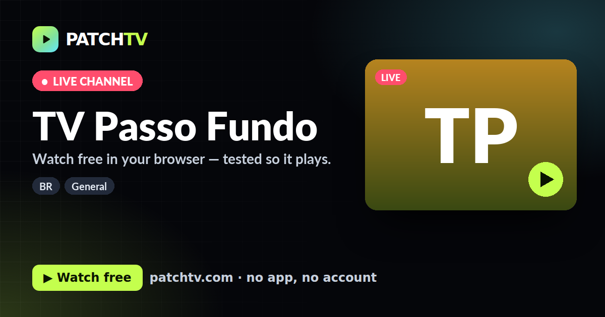 TV Passo Fundo