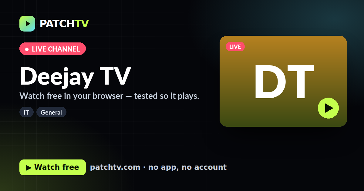 Deejay TV