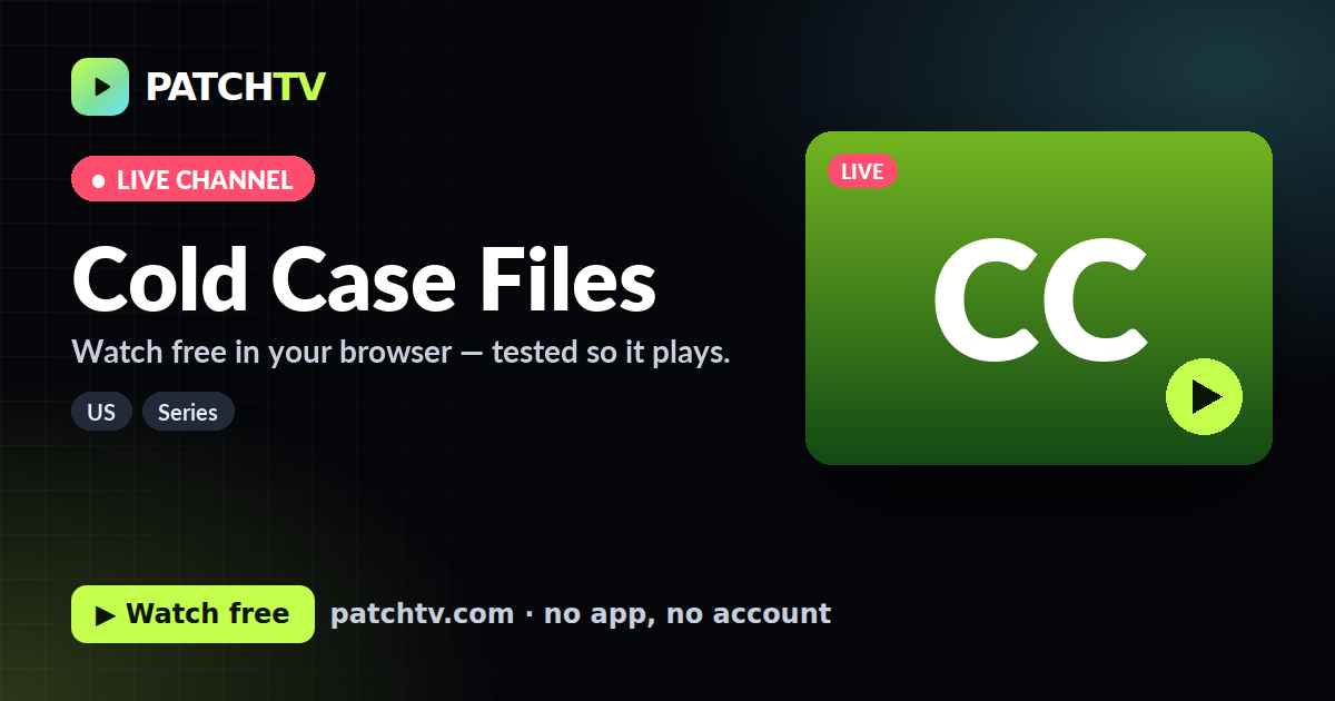 Cold Case Files