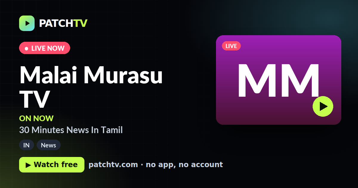 Malai Murasu TV