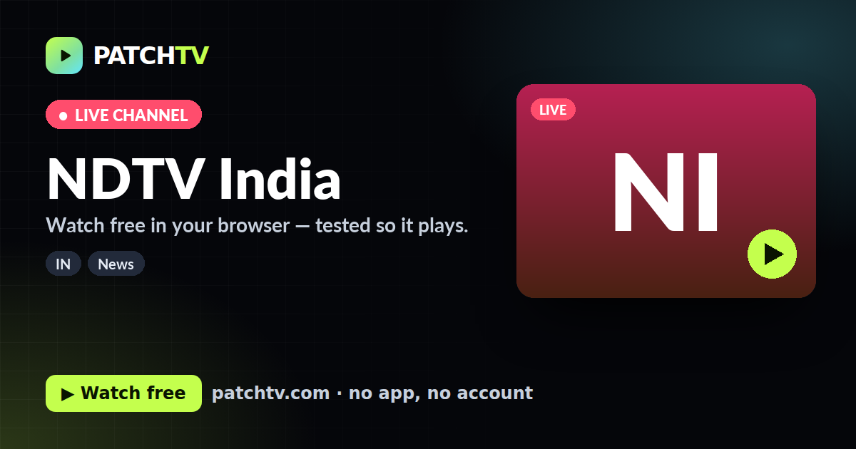 NDTV India