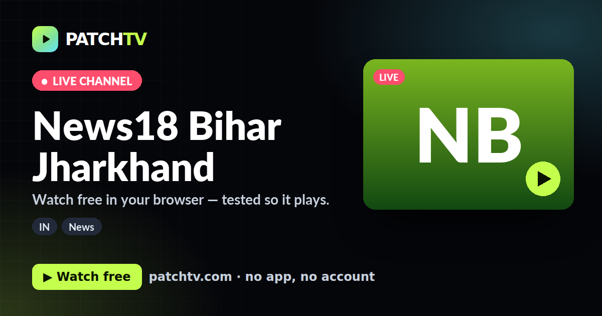 News18 Bihar Jharkhand