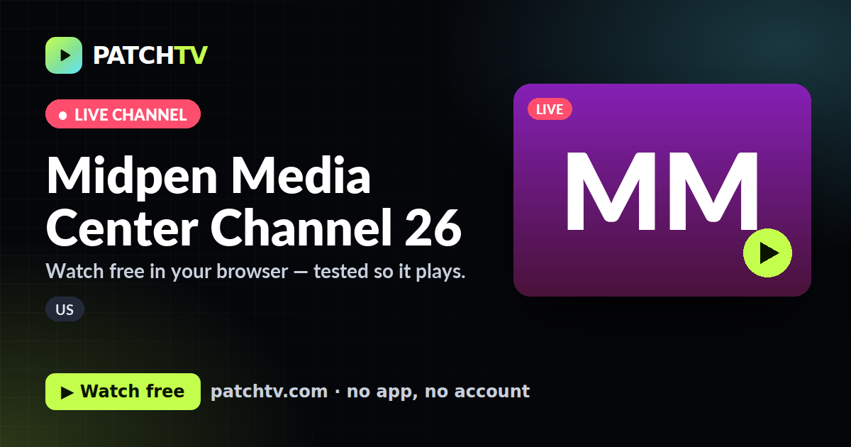 Midpen Media Center Channel 26