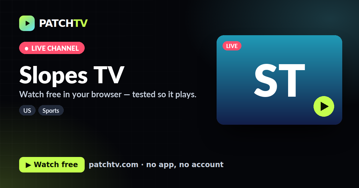 Slopes TV