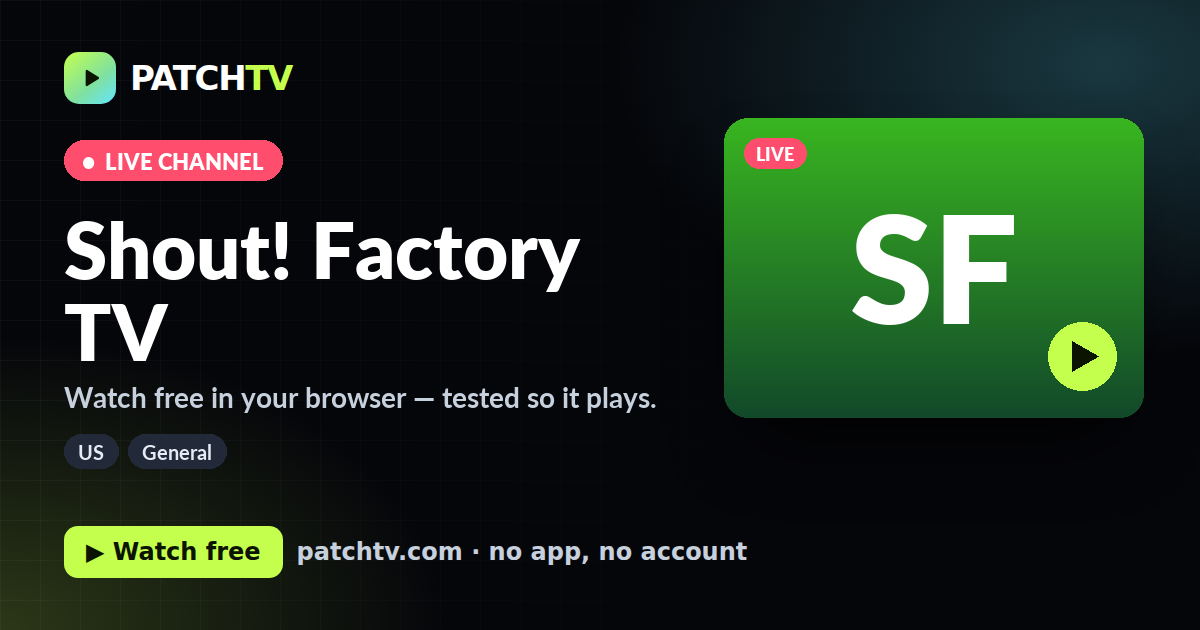 Shout! Factory TV