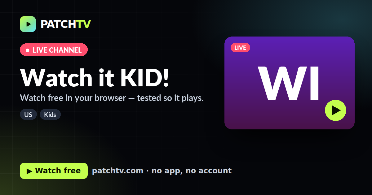 Watch it KID!