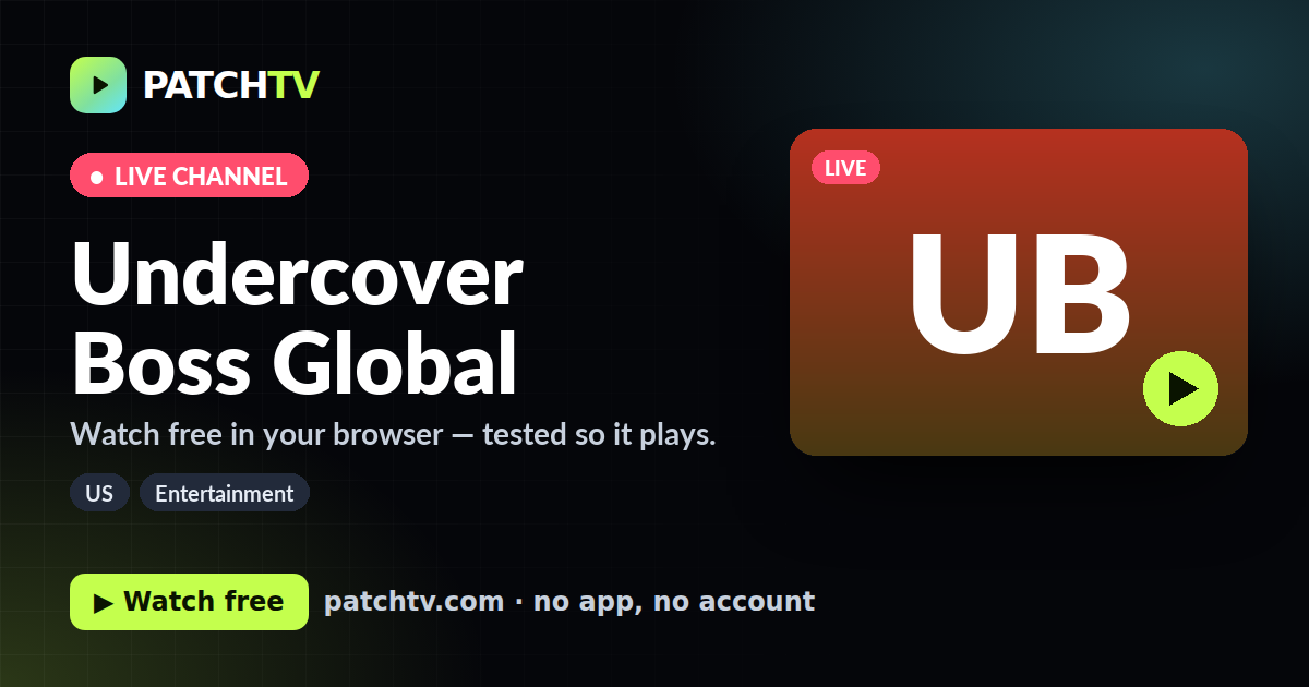 Undercover Boss Global