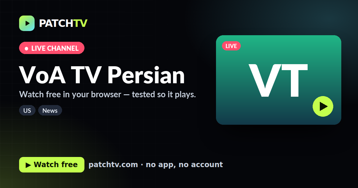 VoA TV Persian