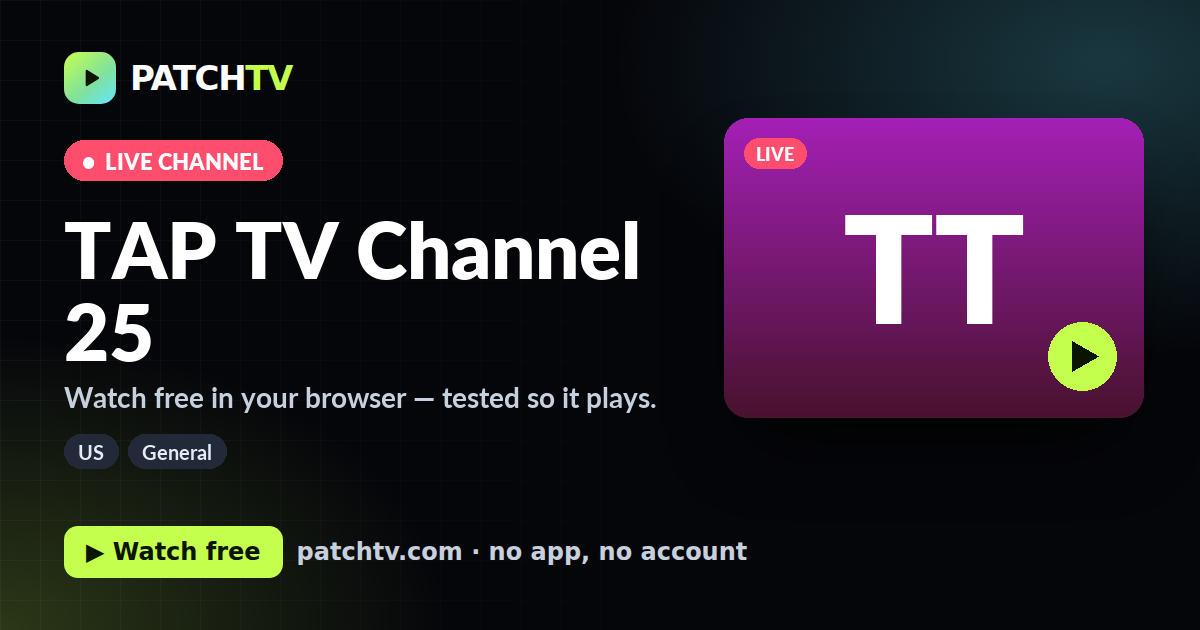 TAP TV Channel 25