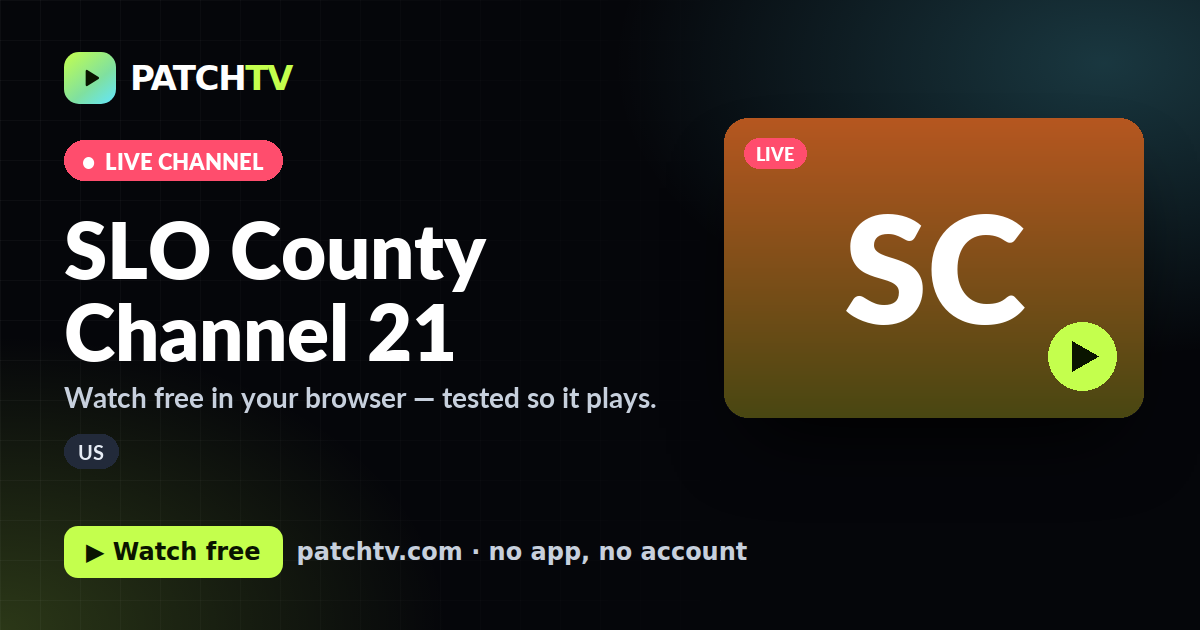 SLO County Channel 21