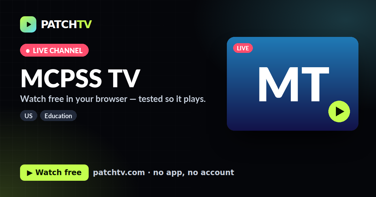 MCPSS TV