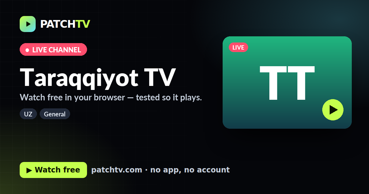 Taraqqiyot TV