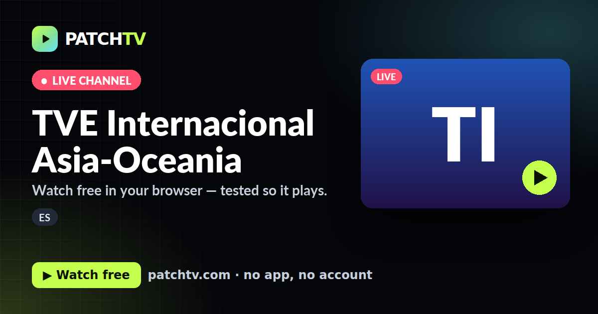 TVE Internacional Asia-Oceania