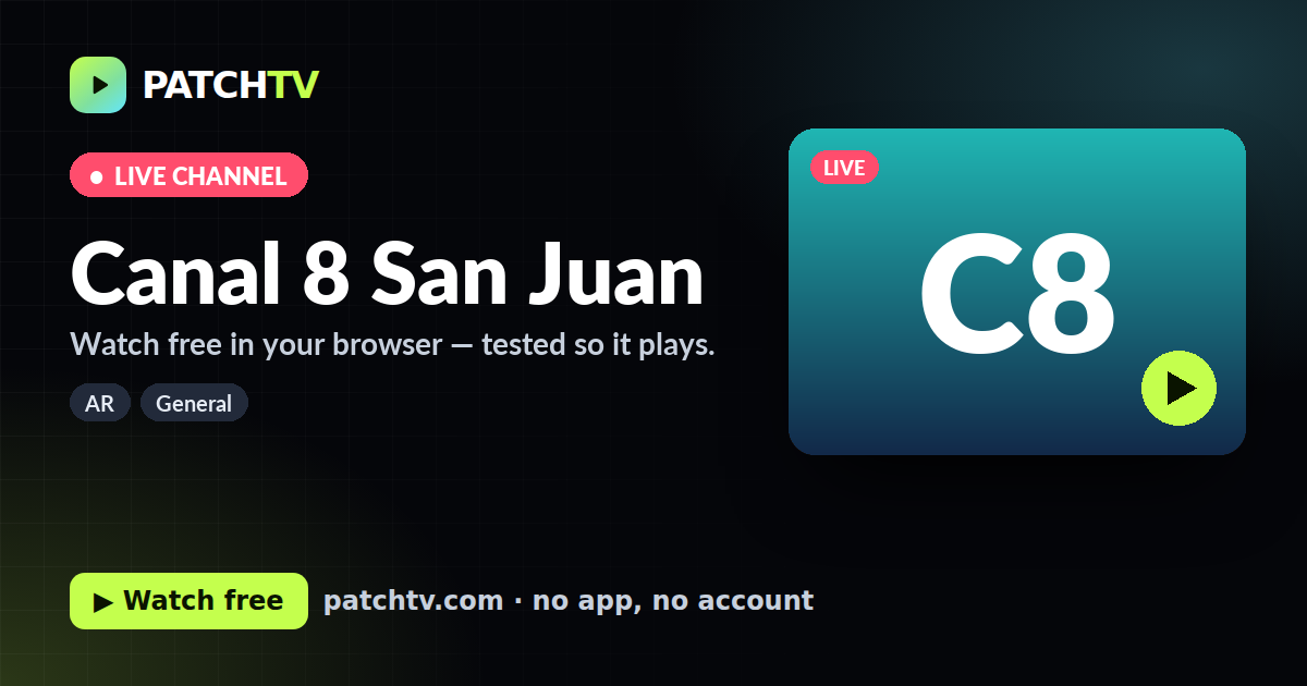 Canal 8 San Juan