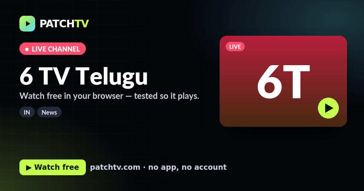 6 TV Telugu