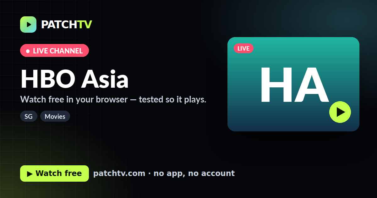 HBO Asia