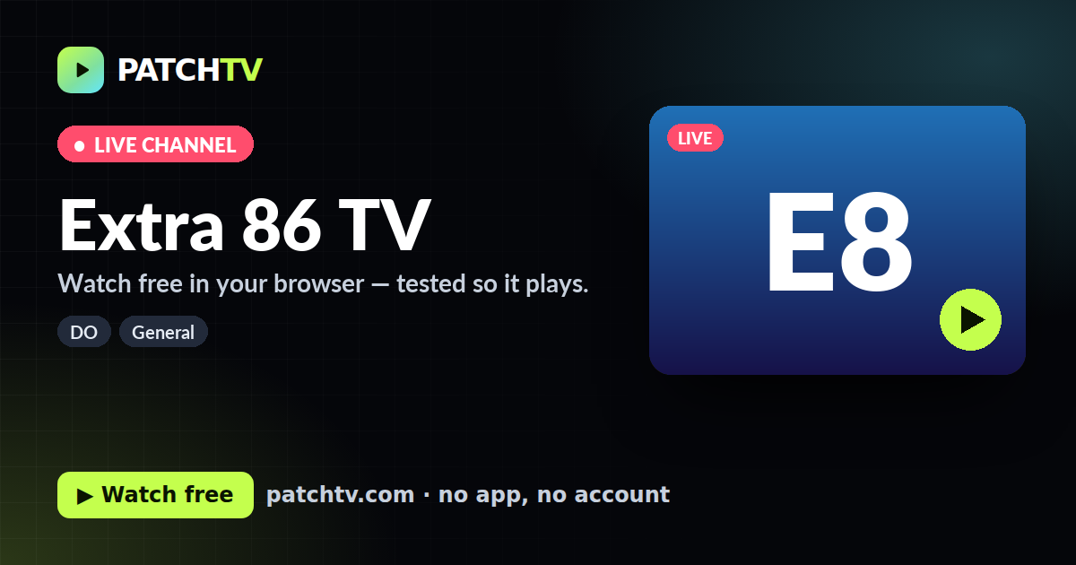 Extra 86 TV