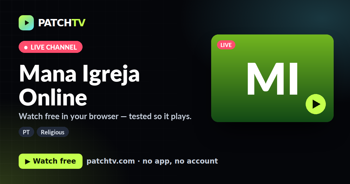 Mana Igreja Online
