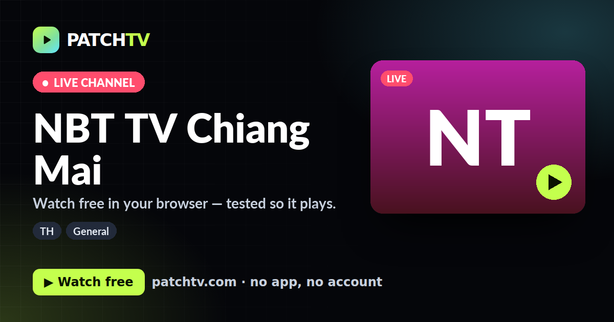 NBT TV Chiang Mai