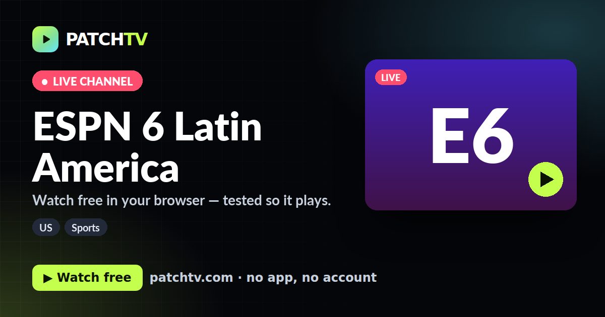 ESPN 6 Latin America