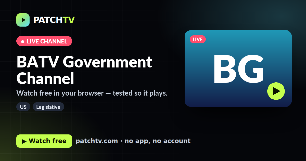 BATV Government Channel