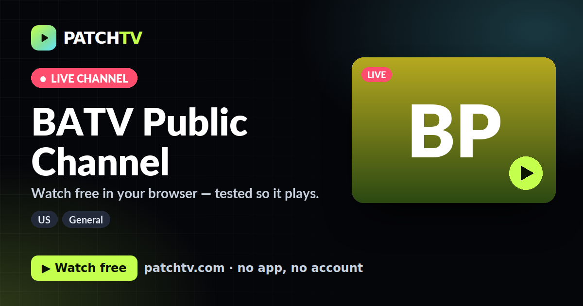 BATV Public Channel