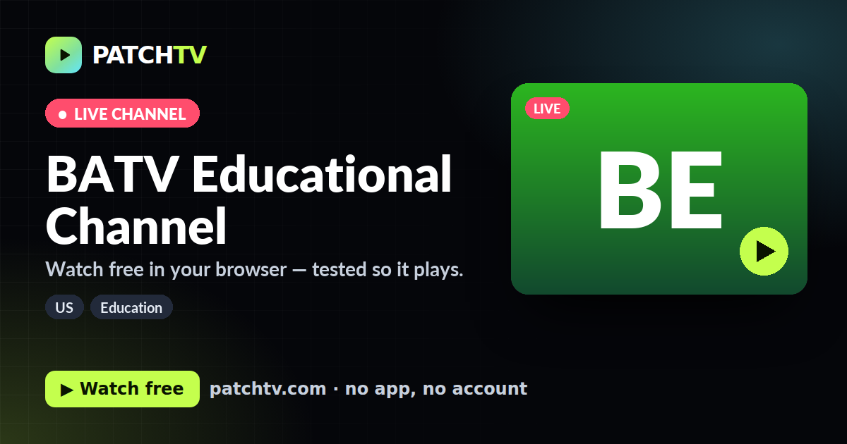 BATV Educational Channel