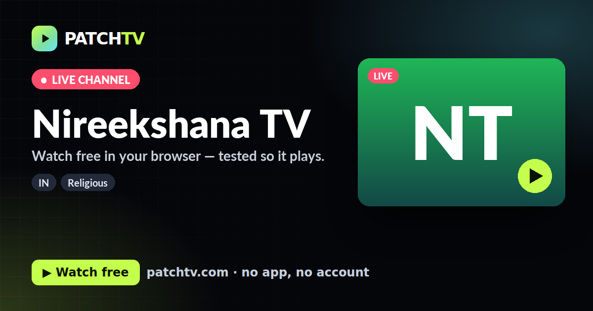 Nireekshana TV