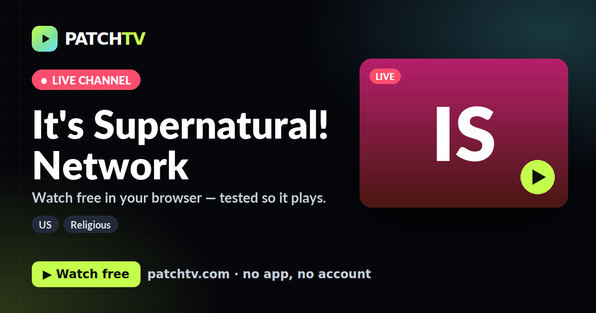 It's Supernatural! Network
